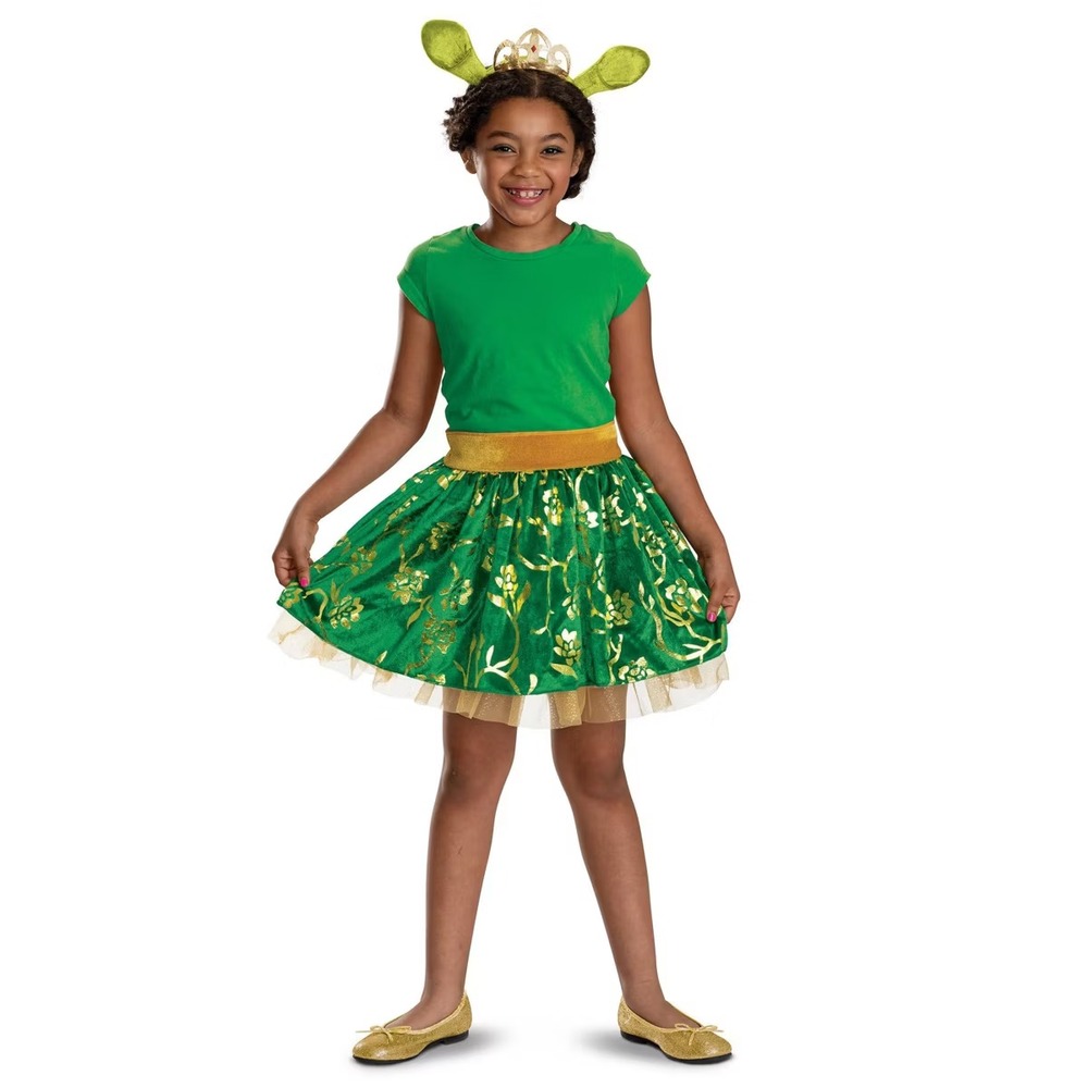universal Shrek Princess Fiona Child Tutu Costume Accessories Kit One Size Child